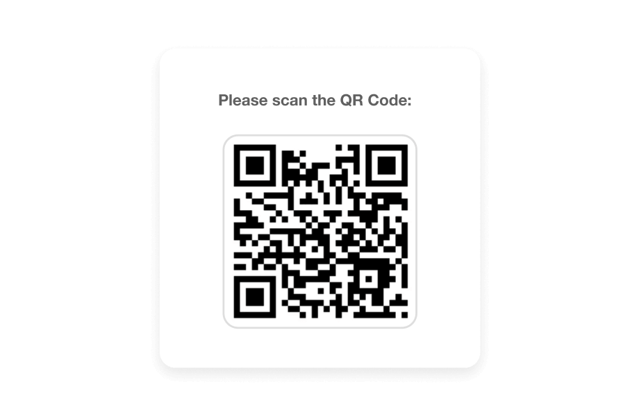 Scan QR Code to connect